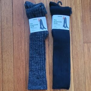 Sonoma Supercozy Socks - Charcoal and Black